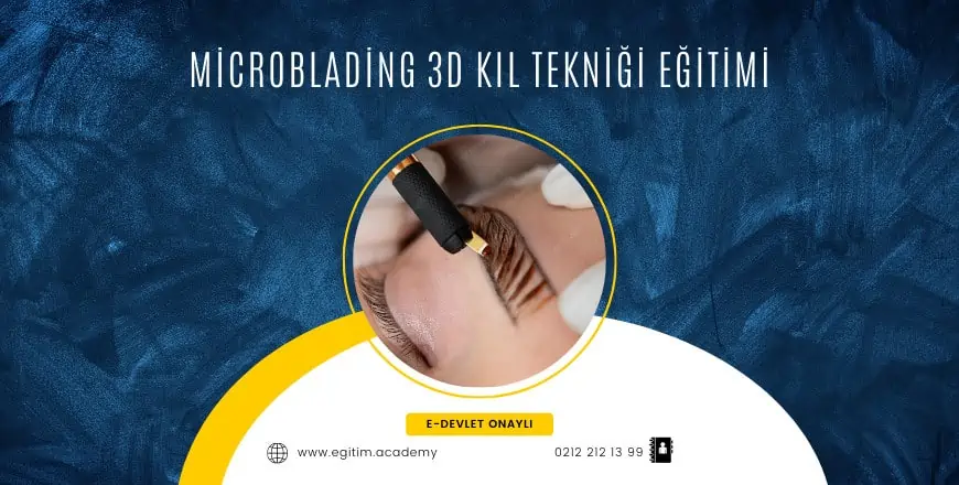 microblading 3d kıl tekniği eğitimi