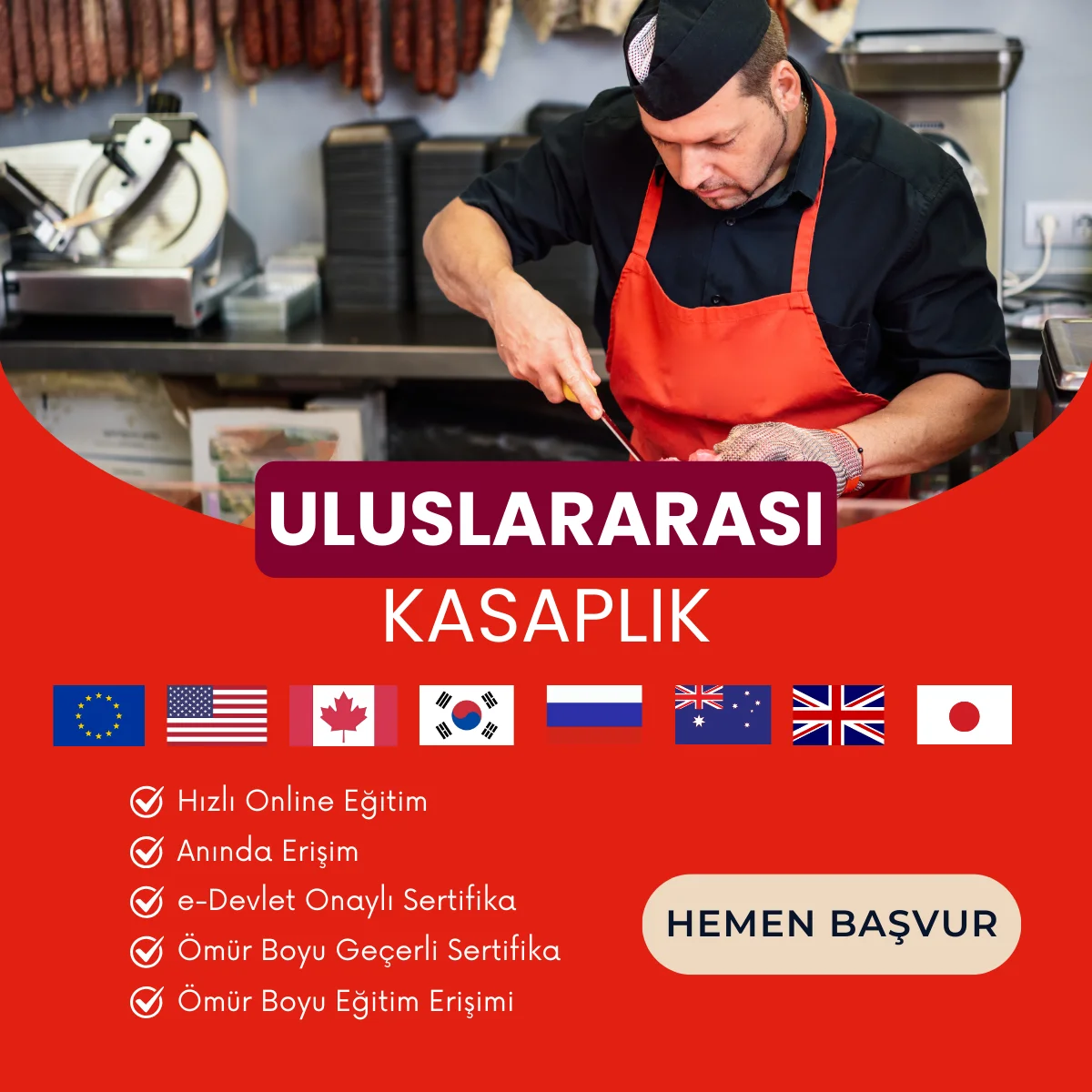 Uluslararasi Kasaplik Egitimi Sertifika Programi