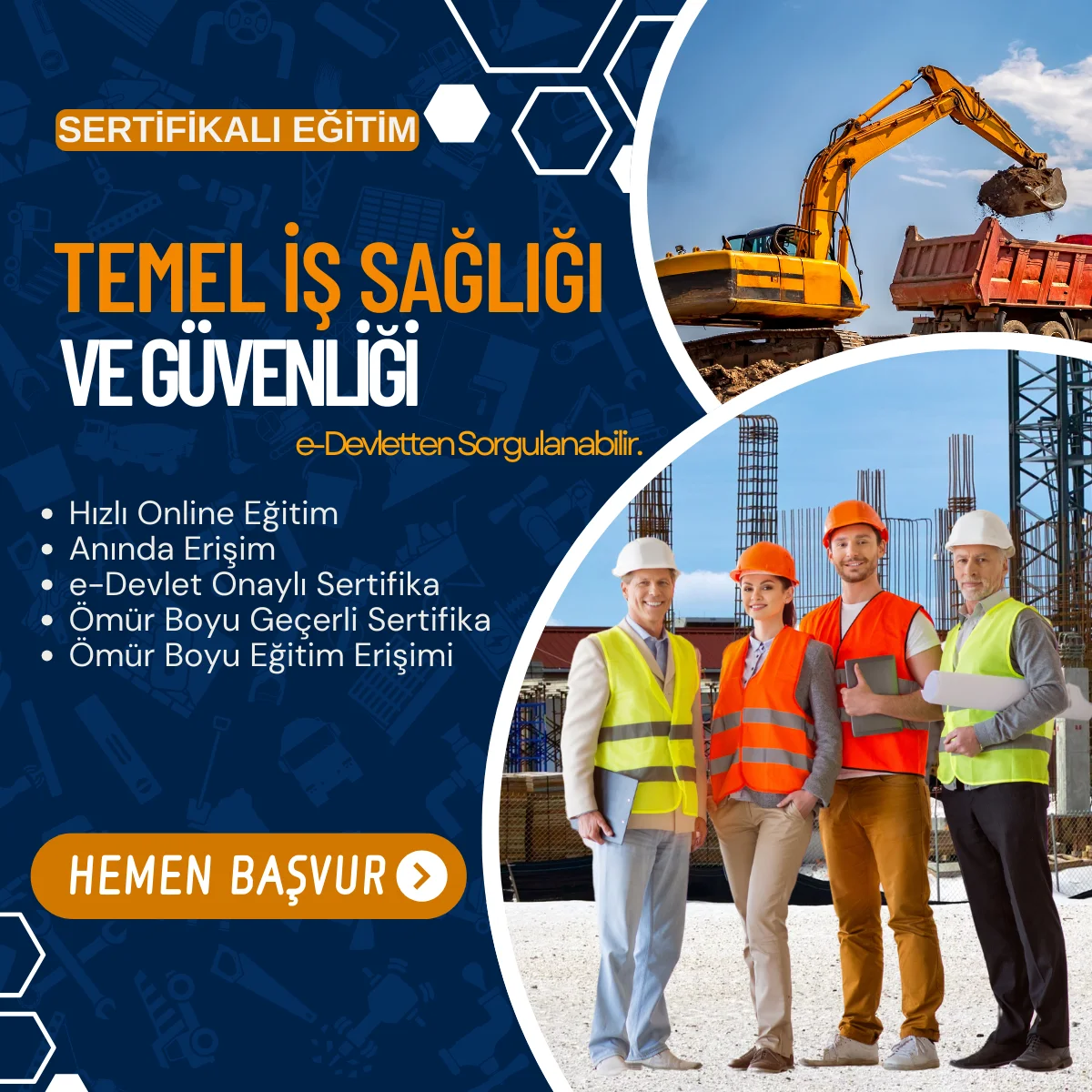 Temel İş Sağlığı ve Güvenliği Eğitimi 1 Temel Is Sagligi ve Guvenligi Egitimi Sertifika Programi