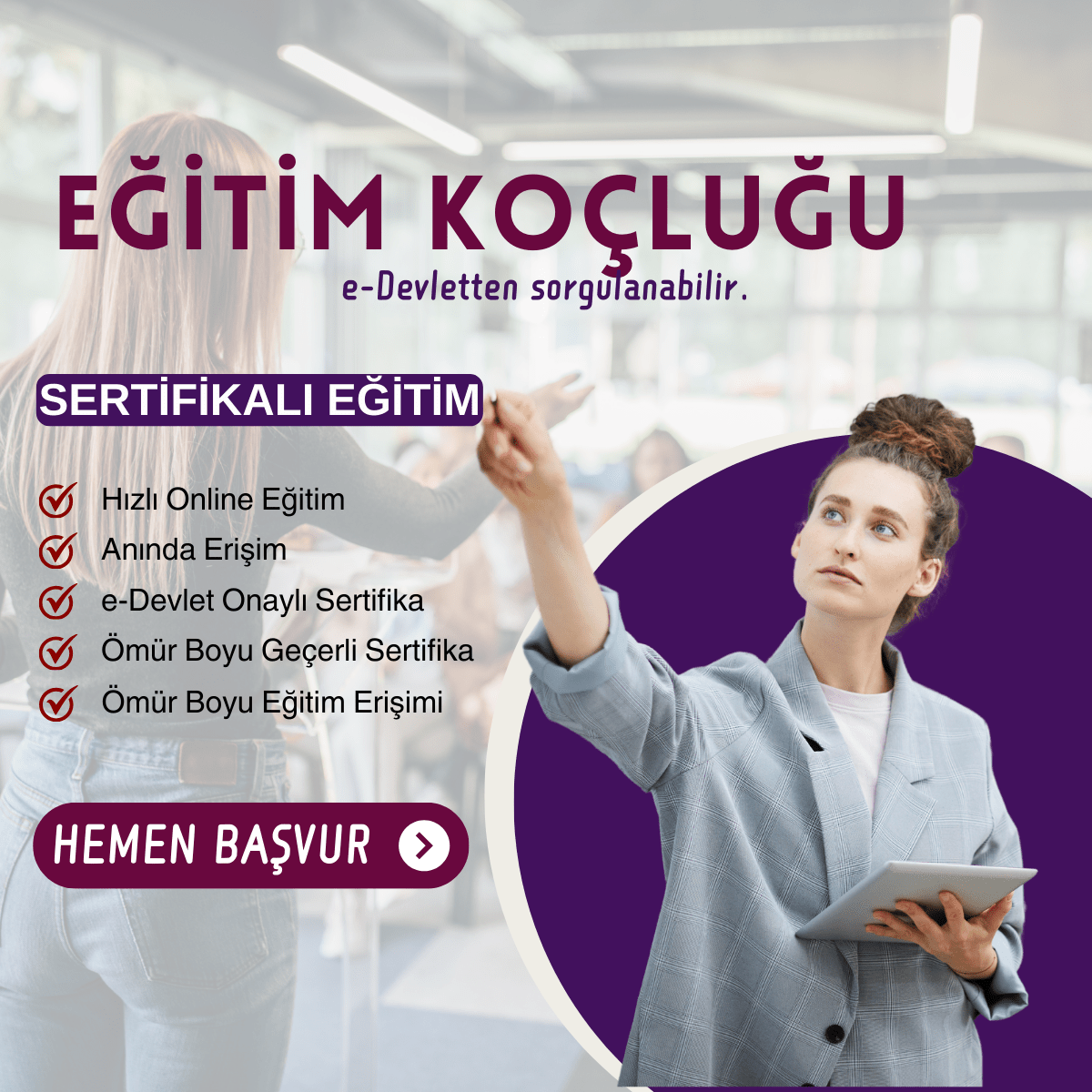 Egitim Koclugu Egitimi Sertifika Programi