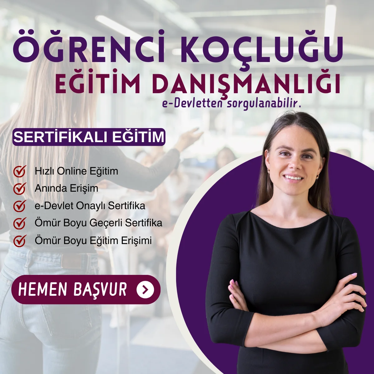 Ogrenci Koclugu Egitim Danismanligi Sertifika Programi