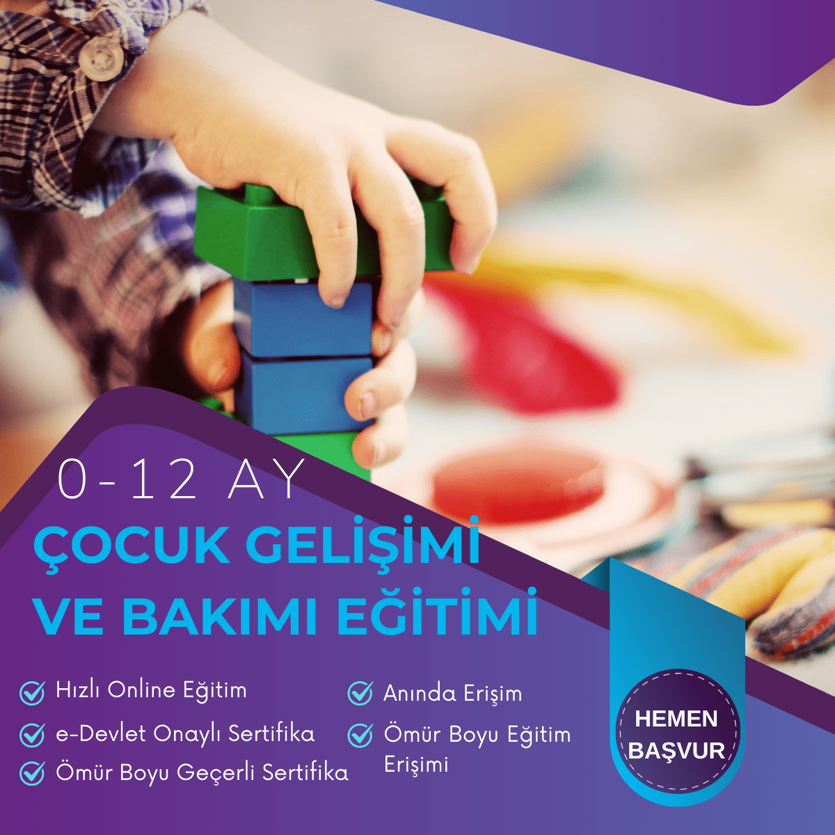 0-12 Ay Çocuk Gelişimi ve Bakımı Eğitimi 1 0 12 Ay Cocuk Gelisimi ve Bakimi